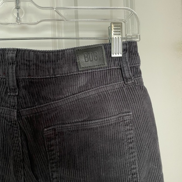 BDG Mom High Rise Corduroy Pants Size 26 Grey/Navy - Picture 4 of 12